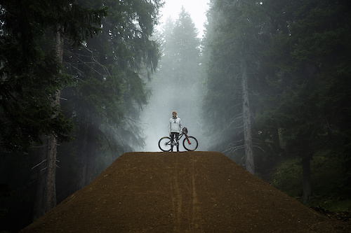 Thomas Genon with Anthill Films in the Lenzerheide Bike Kingdom, Switzerland