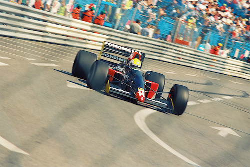 Andrea Chiesa Fondmetal 1992 Monaco Grand Prix - Image from Wikipedia