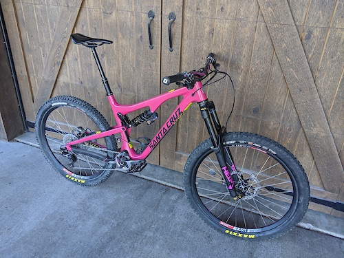 2016 Santa Cruz Bronson CC Pink Large For Sale