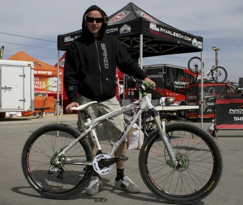 Sea Otter Classic 2008 - Day 2 and the chill in the air had Tyler