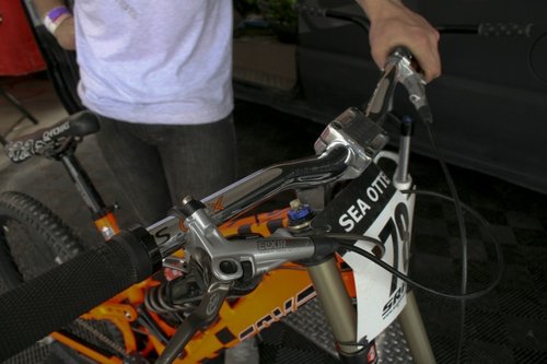 Sea Otter Classic 2008 - Day 2 and the chill in the air had Tyler