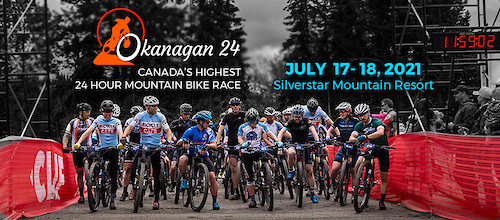 Okanagan 24 24 hour team and solo Race Event on Jul 2 2022