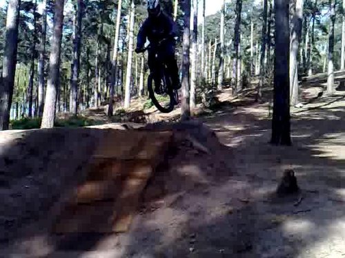 First time jumping on the dirt :)