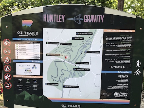 Huntley Gravity Zone - OZ Trails Northwest Arkansas