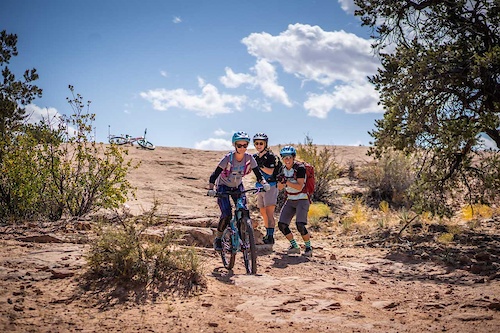 Group lessons with Momentum Mountain Biking. Photo: Julie Cornelius