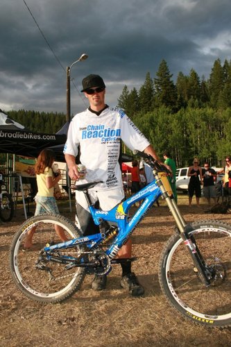 The man and his bike