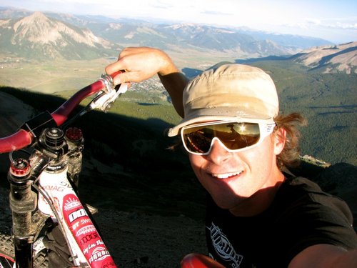 At the top, with CB in the back ground