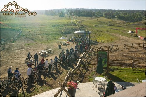Riders froth to get on the trails before the lifts open for practice