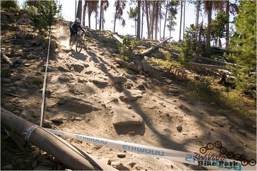 Rocks and dust on Cheez-it trail greet Gene Hamilton
