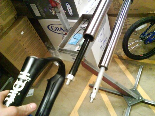 dirt jumper front forks