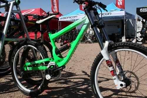 2009 Commencal Supreme DH. One year old and already a World Champ