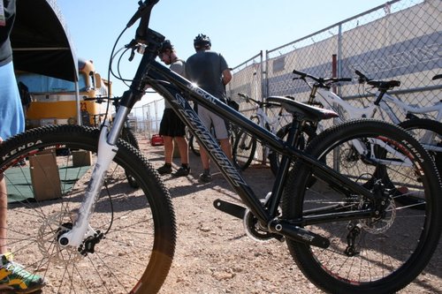 Santa Cruz had their new Jackal lounging about in the desert heat