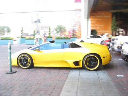 Luckily we had the car waiting out front