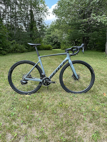 Scott addict rc 10 prism grey green bike hot sale