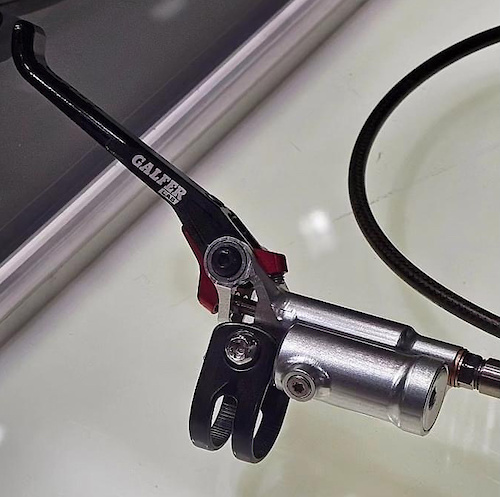 A Sneak Peek at Galfer s Prototype Hydraulic Brakes Pinkbike