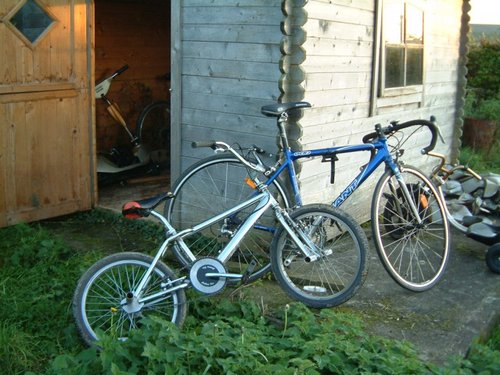 two current bikes that work and i ride