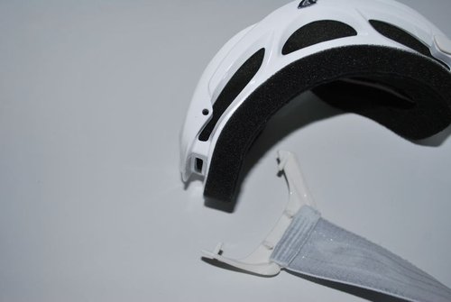 Detach the hinges and wash your strap. Just don't pop them in the tumble dryer
