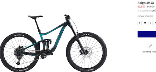 Results for Giant Reign Enduro Bikes For Sale Buy and Sell Used Enduro BikesPinkbike BuySell Search