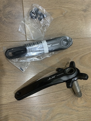 パーツ DEORE XT FC-M8000-B 175mm DEORE XT CRANKSET 2X11s