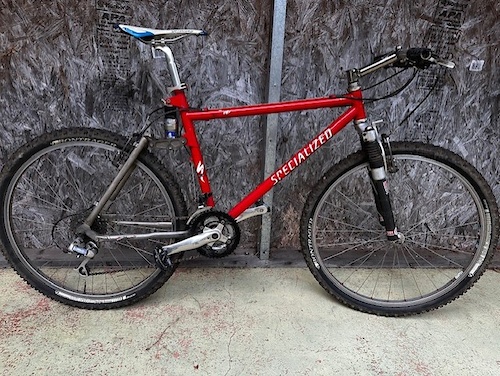 SPECIALIZE 「スペシャライズド」 S-WORKS FSR 1994頃 マウンテンバイク 5223050400403 Specialized S-Works FSR 1994 with Future Shock. Local marketplace