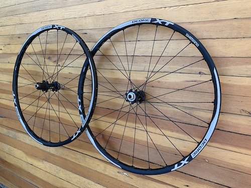 Shimano Deore XT WH-M785 27.5/650B wheels (1423) For Sale