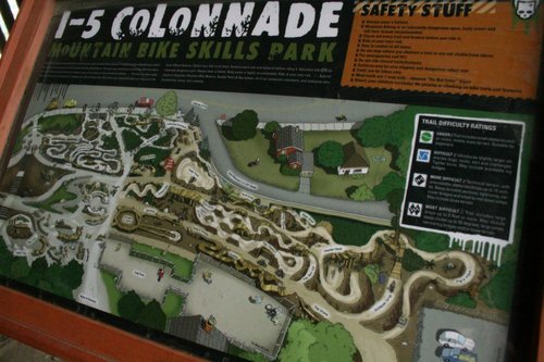 Colonnade mountain bike online park