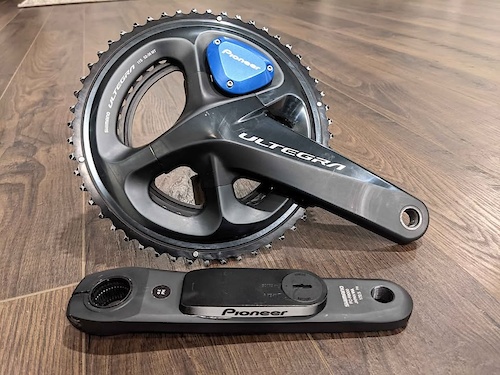 2020 Ultegra R8000 Pioneer Dual Sided Power Meter Crank For Sale