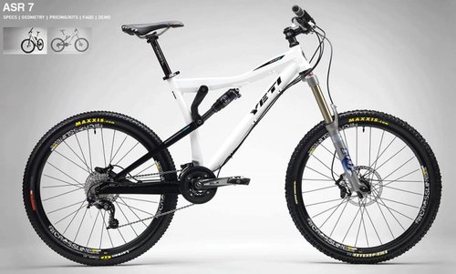Yeti's 2009 site is up and there are changes that look good - Pinkbike