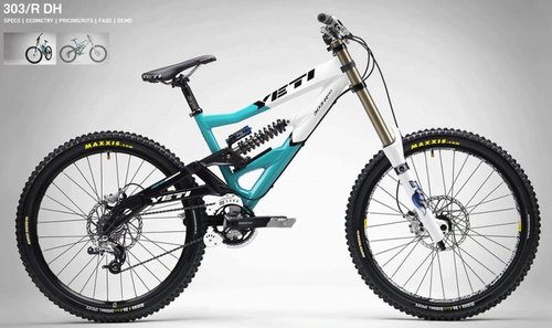 Yeti's 2009 site is up and there are changes that look good - Pinkbike