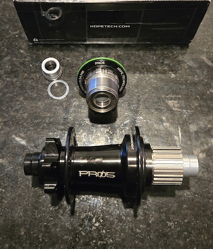 2026 Hope pro 5 rear hub Microspline. Bonus XD driver emtb For Sale