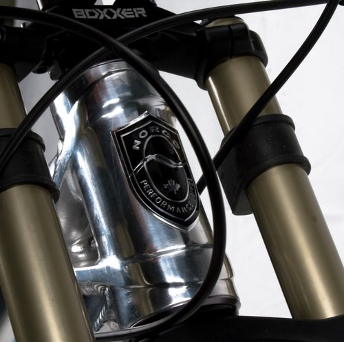 Forged Head Tube with Norco Badge