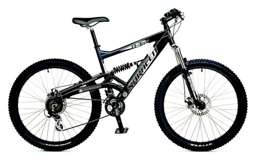 Saracen full discount suspension mountain bike