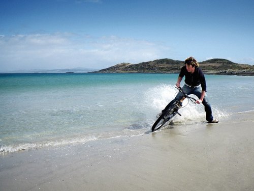 Getting some drifts on on a Scottish (thats right its in Scotland...) Beach....