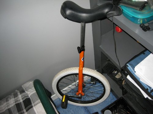 my unicycle XD