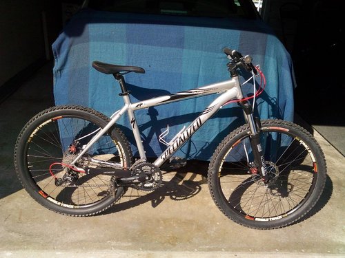 Specialized rockhopper 2008 spec sale