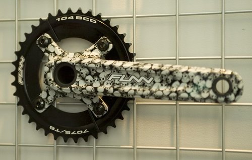 Funn Hooka Cranksets in new wrap designs.