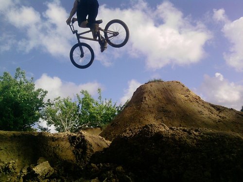 riding the new jump