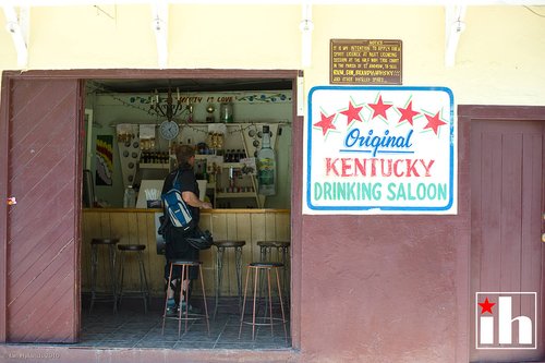 the original Kentucky Drinking Saloon in Gordon Town
