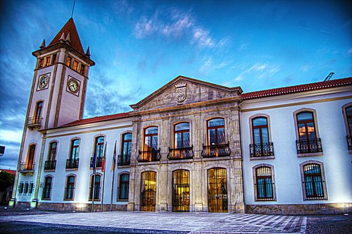 HDR of the city hall of Cantanhede.