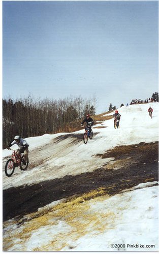 Taken at the Wintergreen Biker Cross on April 1, 2000.