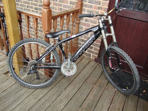 29er rear wheel mtb