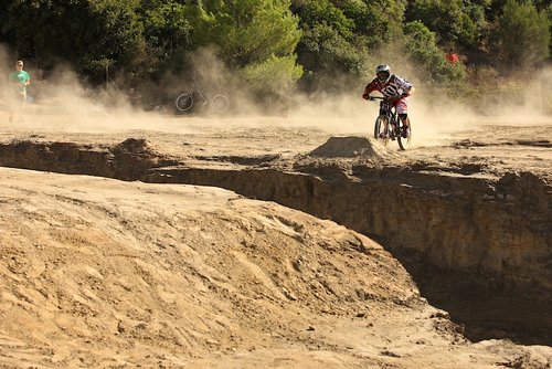 Backstage of http://www.pinkbike.com/photo/5753210/