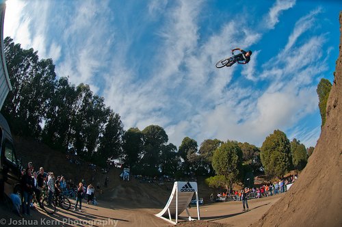 The only one to cork flip the 35! Here he is giving us a look while pulling a massive trick on a massive jump!