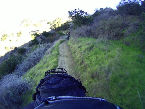 Trail riding in december, shot with a SD GoPro Hero