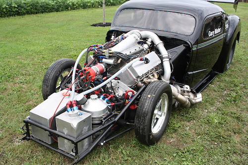 Gary Maters 1937 Chevy, coming up with over 3000 horsepower, this photo also featured in 2012 BASF coatings calendar