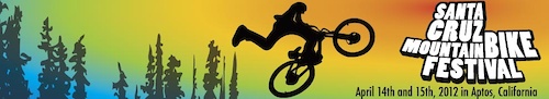 Event logo of the 2012 Santa Cruz Mountain Bike Festival.