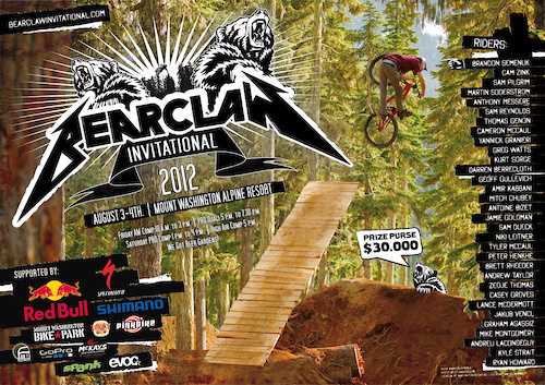 Bearclaw Invitational 2012 - Poster