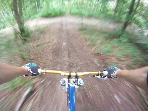 put the gopro on burst mode just to see if i could capture anything cool.
