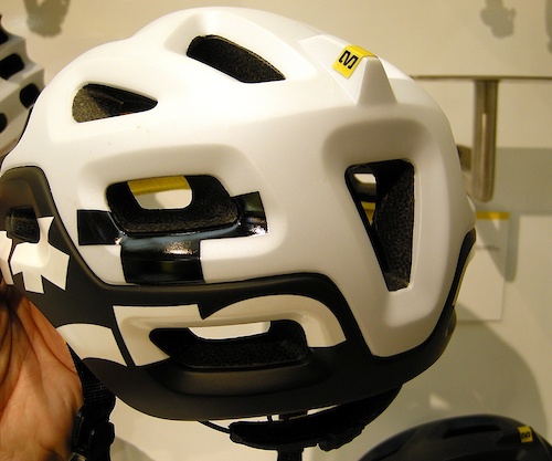 Mavic Notch helmet back view