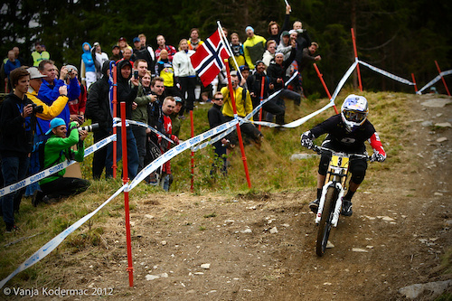 Gee Atherton. All eyes will be on him and Greg tomorrow!